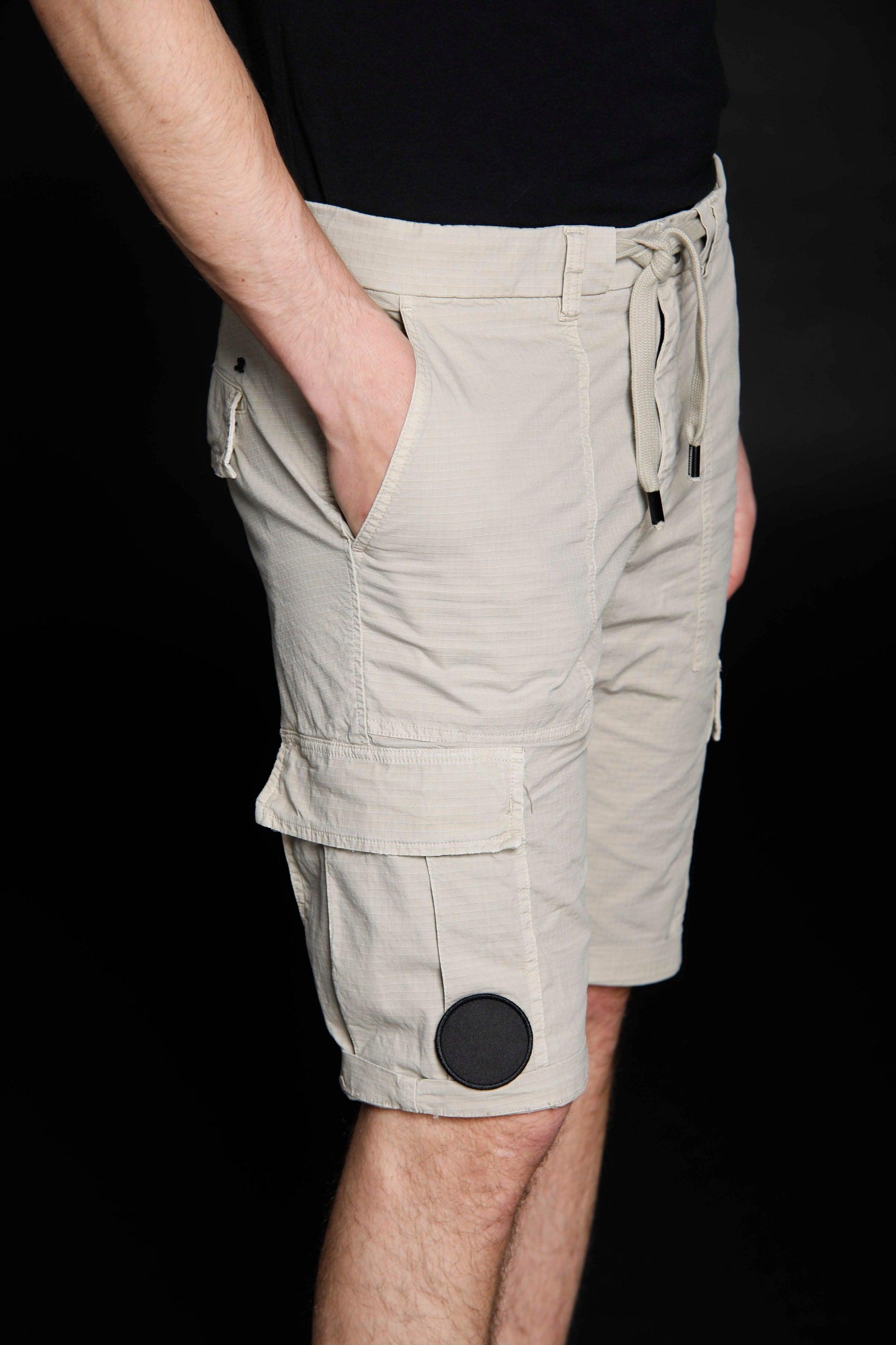 Rio de Janeiro bermuda cargo uomo Logo edition in rip stop carrot fit - Mason's