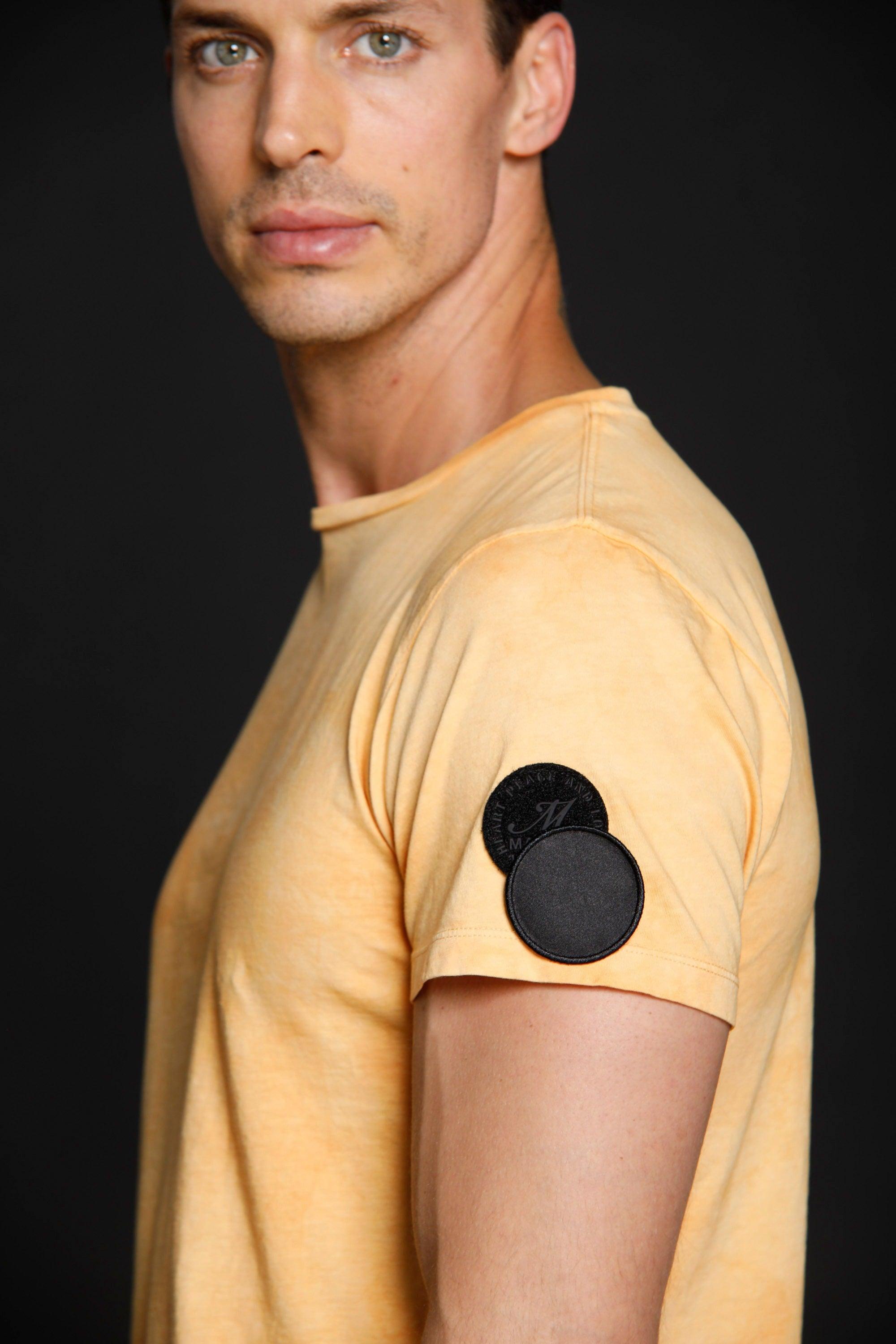 Logo M t-shirt uomo in jersey Logo edition effetto tie-dye ① - Mason's