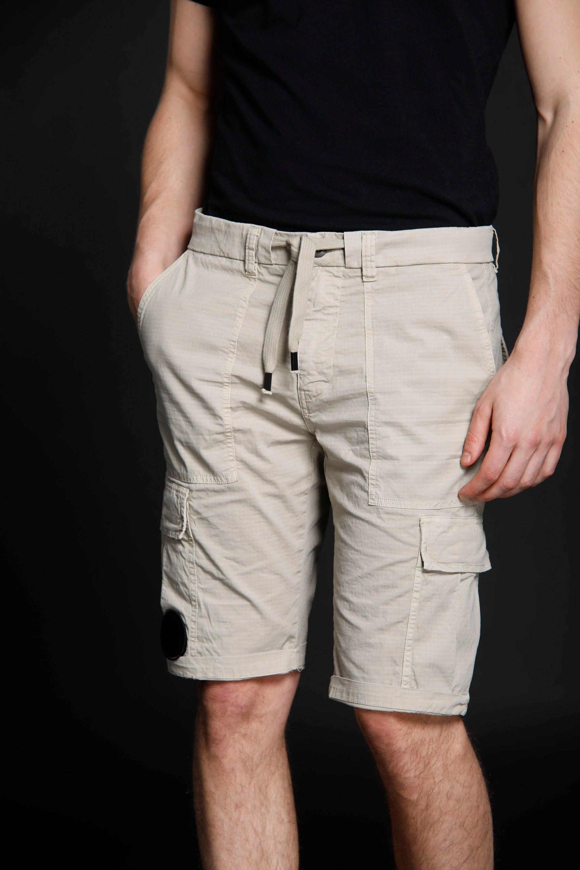 Rio de Janeiro bermuda cargo uomo Logo edition in rip stop carrot fit - Mason's