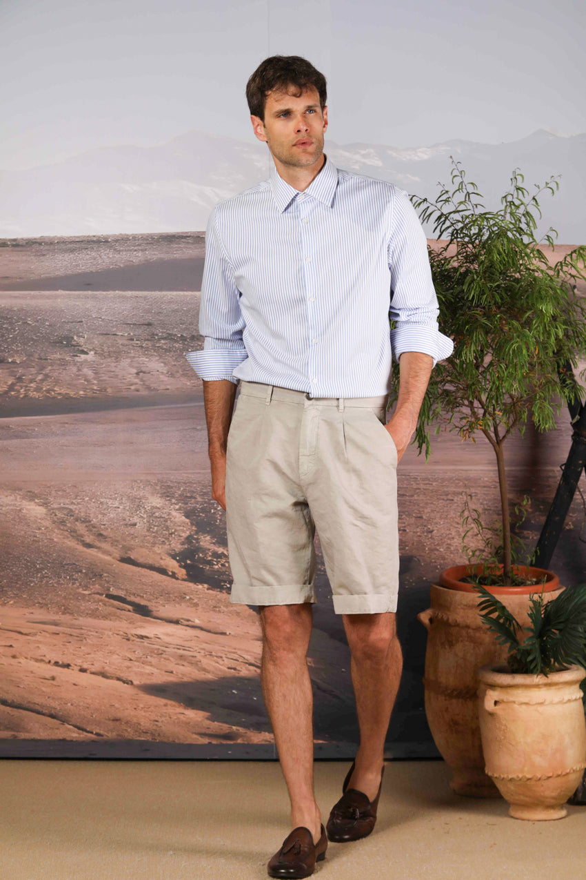 Pinces 22 Brocken бермудa чино мъже в смес памук и коноп relaxed fit