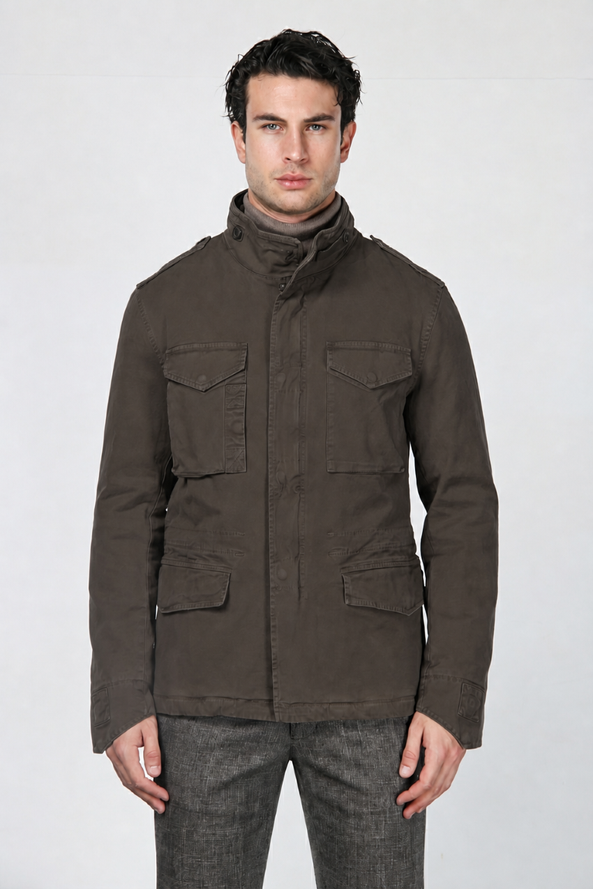 Field Jacket M74 мъжко яке от еластичен плат с начупена сплитка