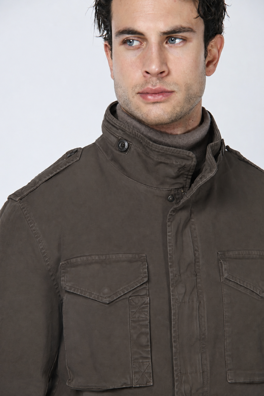 Field Jacket M74 мъжко яке от еластичен плат с начупена сплитка