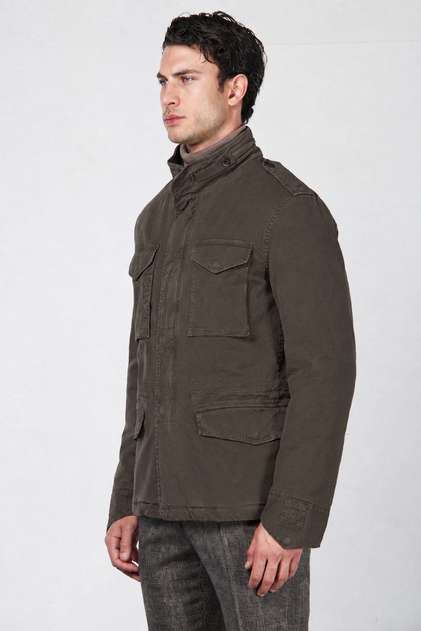 Field Jacket M74 мъжко яке от еластичен плат с начупена сплитка
