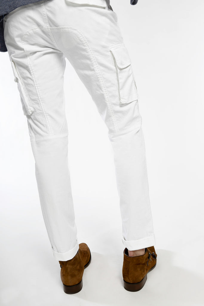 Chile Мъжки панталони от еластичен памук с изключително тясна кройка ①.