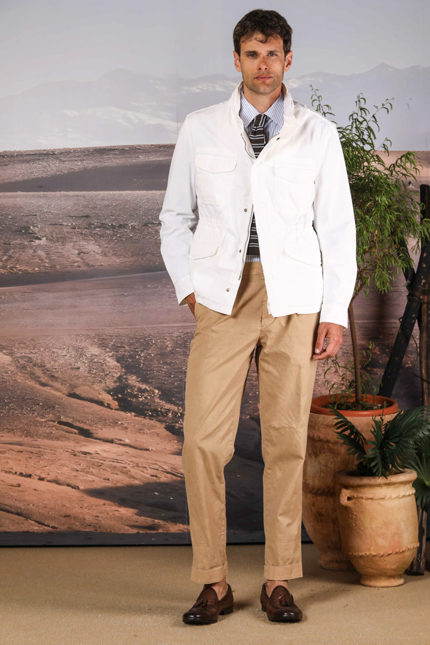 Pinces 22 мъжки чино панталон от оксфорд памук с релакс фит