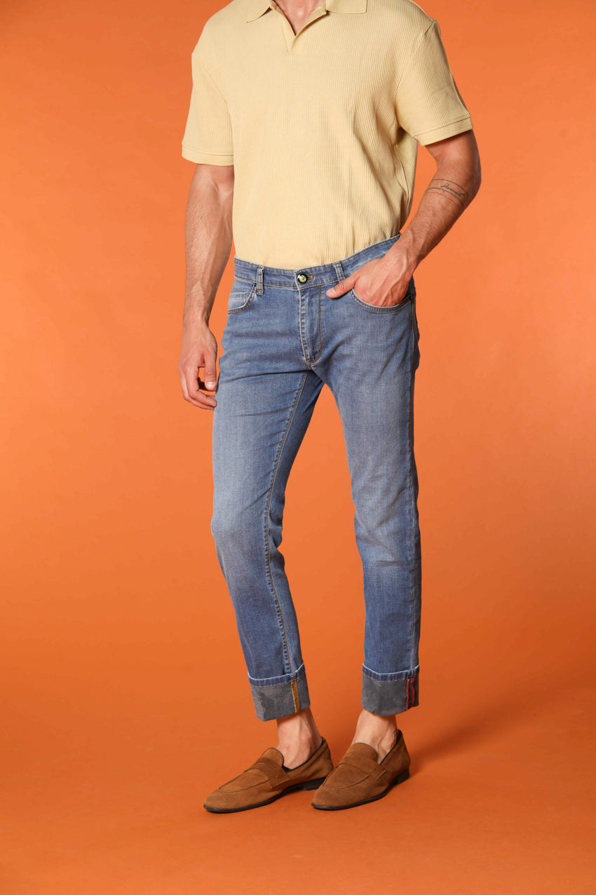 Harris 5 мъжки дънки с вътрешен камуфлажен принт slim fit