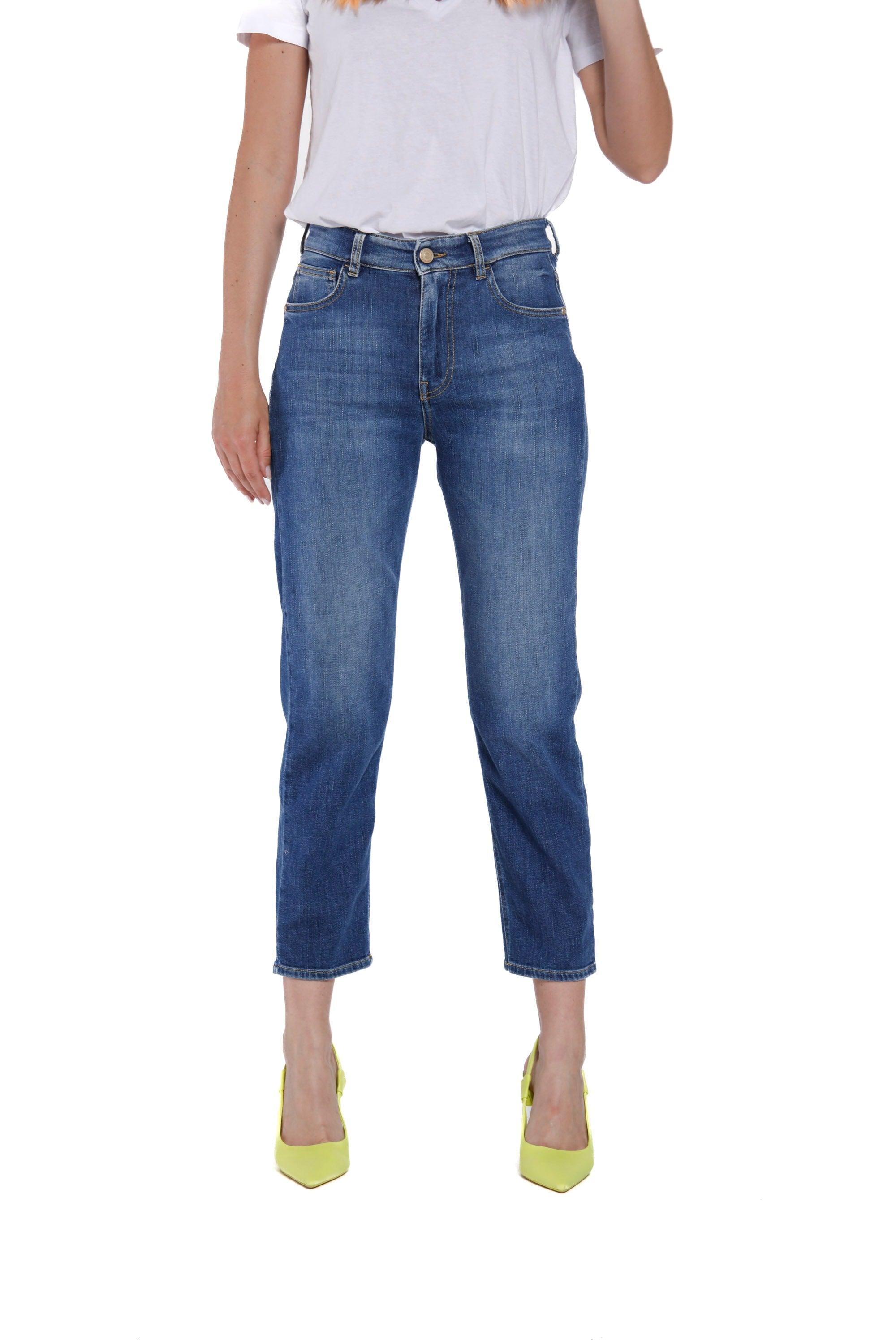 Agnes pantalone 5 tasche donna in denim regular - Mason's 