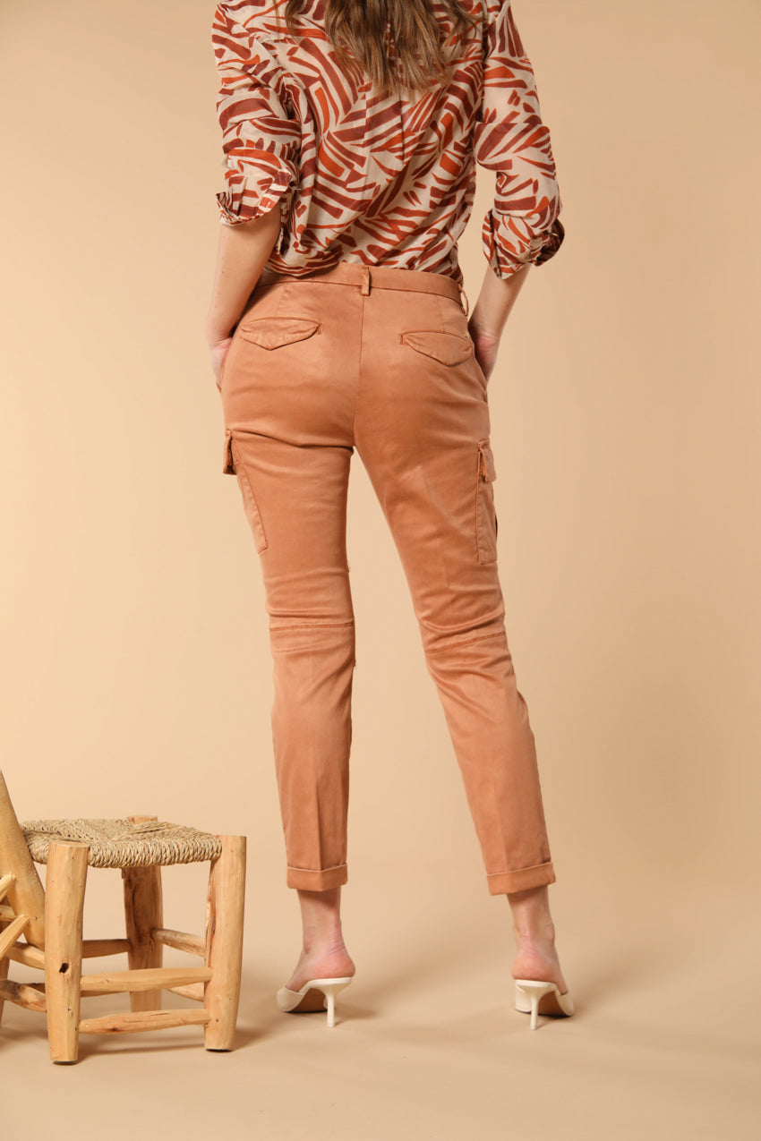 Chile City дамски карго панталон от габардин - slim fit