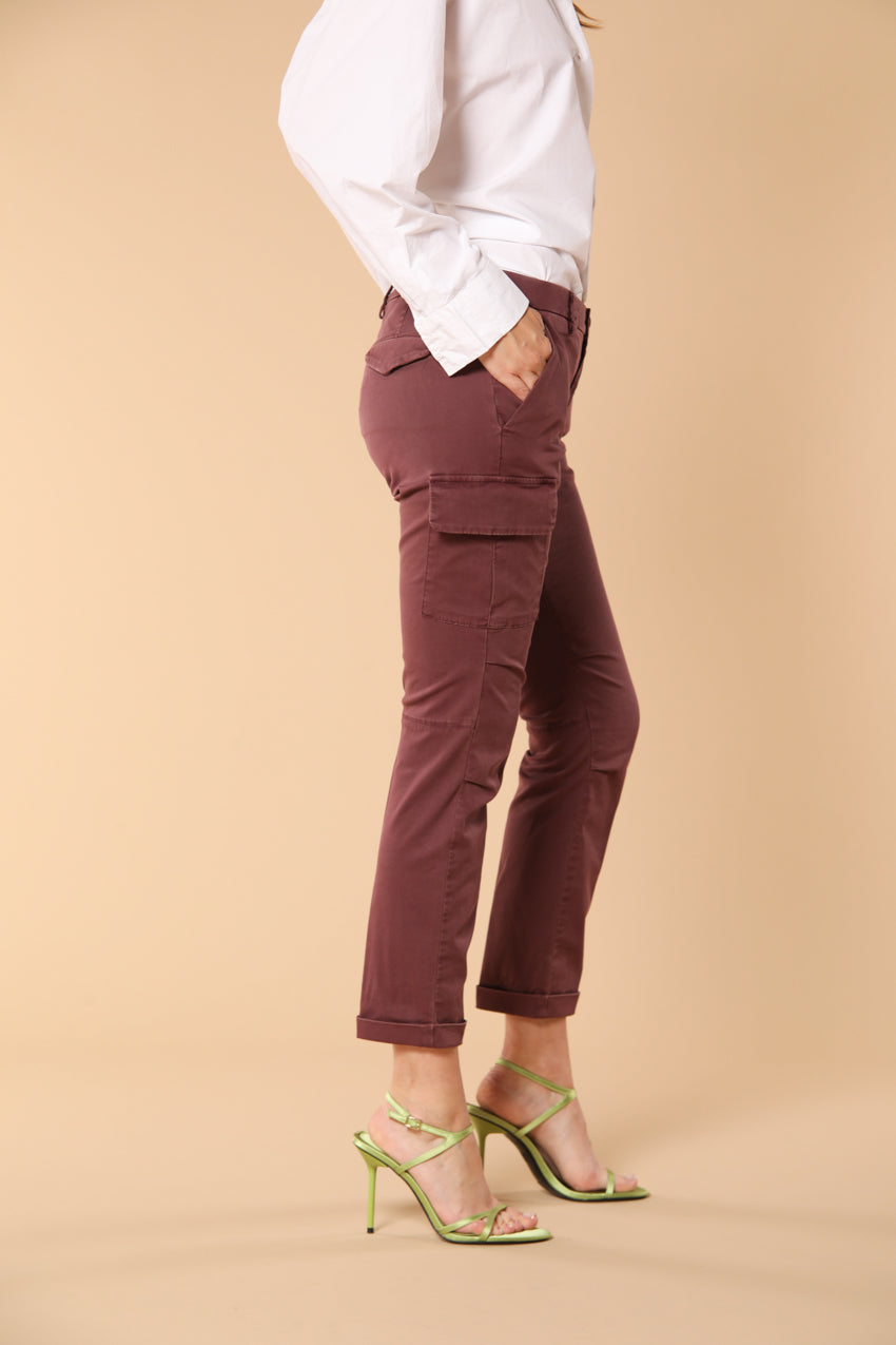 Chile City дамски карго панталон от габардин slim fit