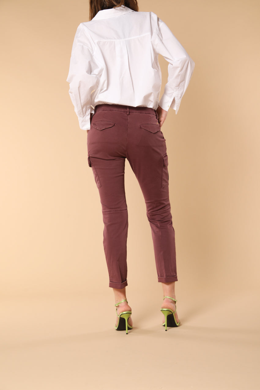 Chile City дамски карго панталон от габардин slim fit