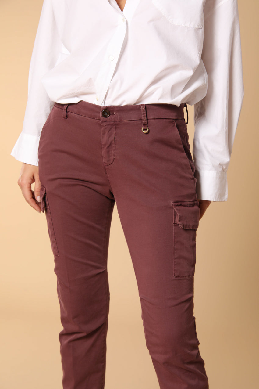 Chile City дамски карго панталон от габардин slim fit