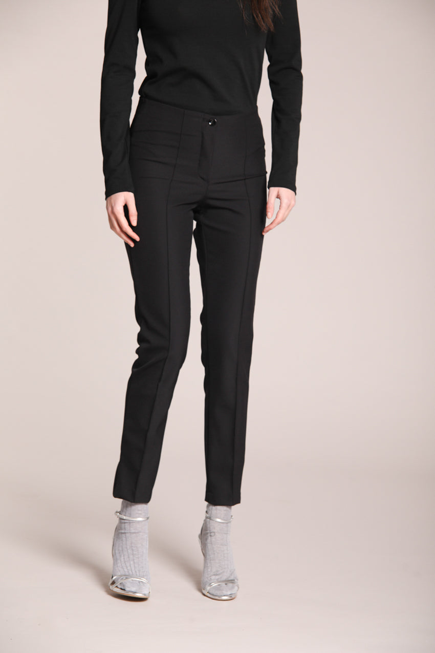 Foto 1 Milano pantalone chino donna in jersey slim fit