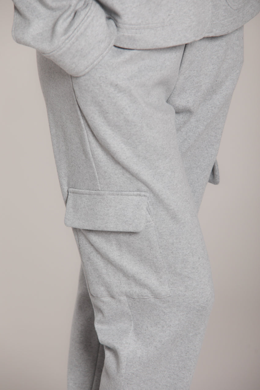 Foto 2 Chile Jogger pantalone cargo donna in jersey relaxed fit