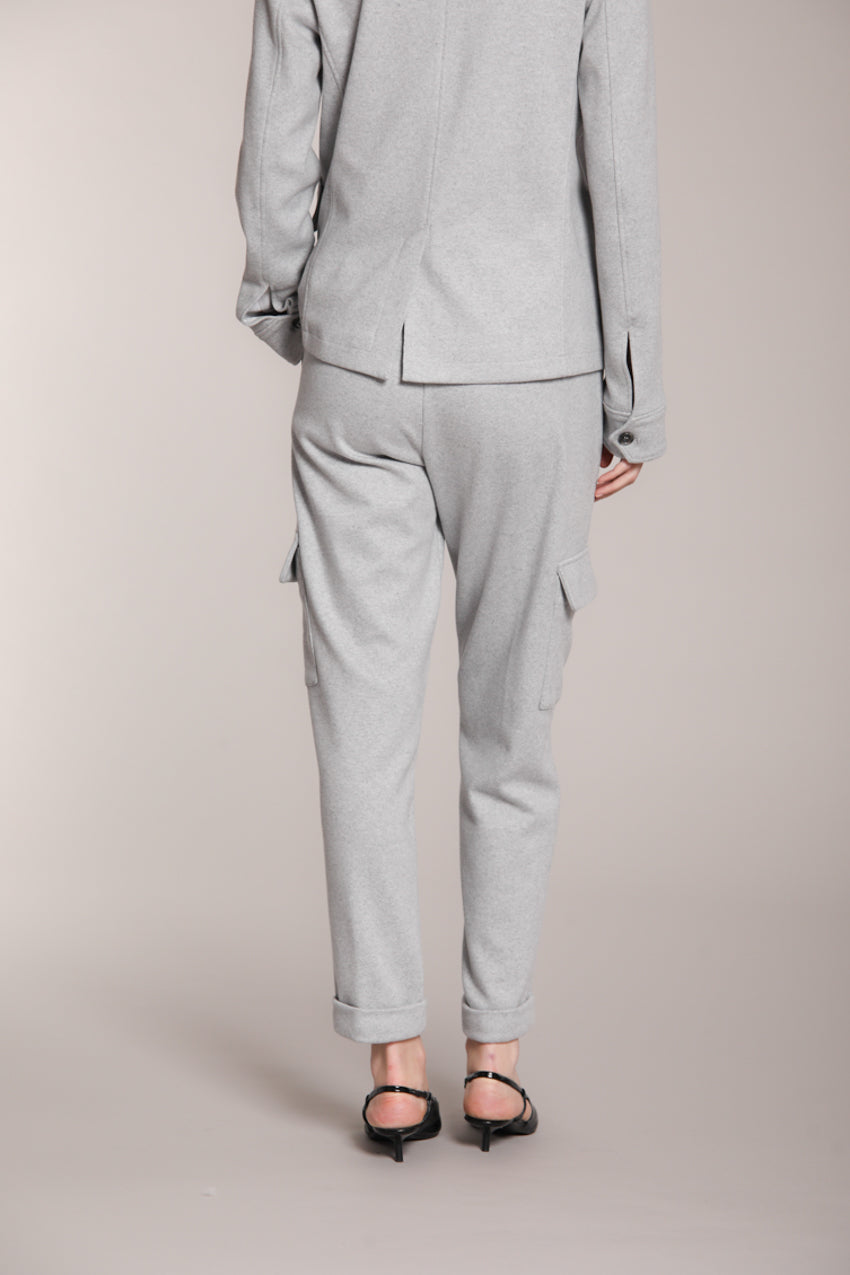 Foto 5 Chile Jogger pantalone cargo donna in jersey relaxed fit