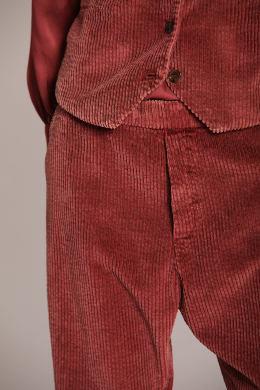 Foto 2 Malibu Jogger City pantaloni chino donna in velluto a coste relaxed fit