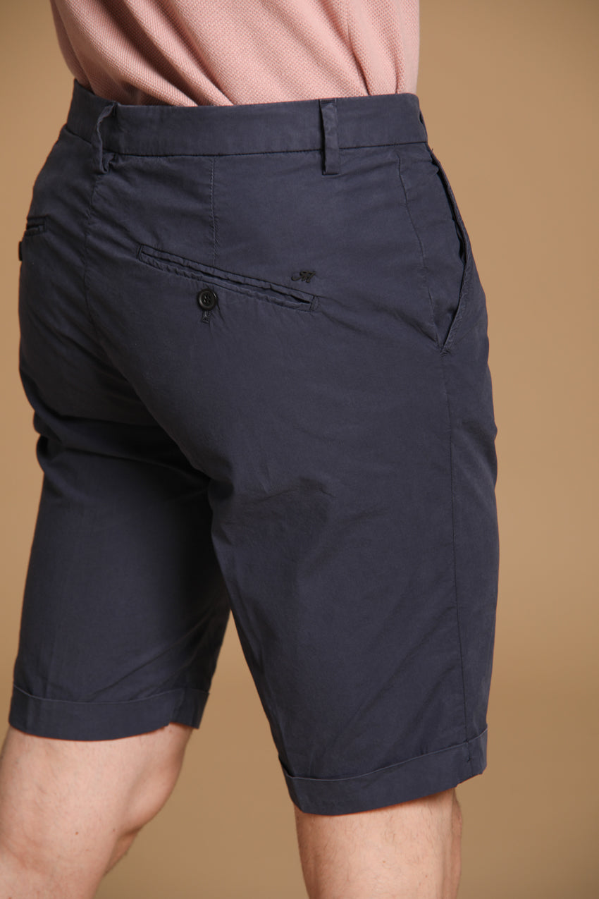 Osaka мъжки чино бермуди от лиосел и памук с карот фит