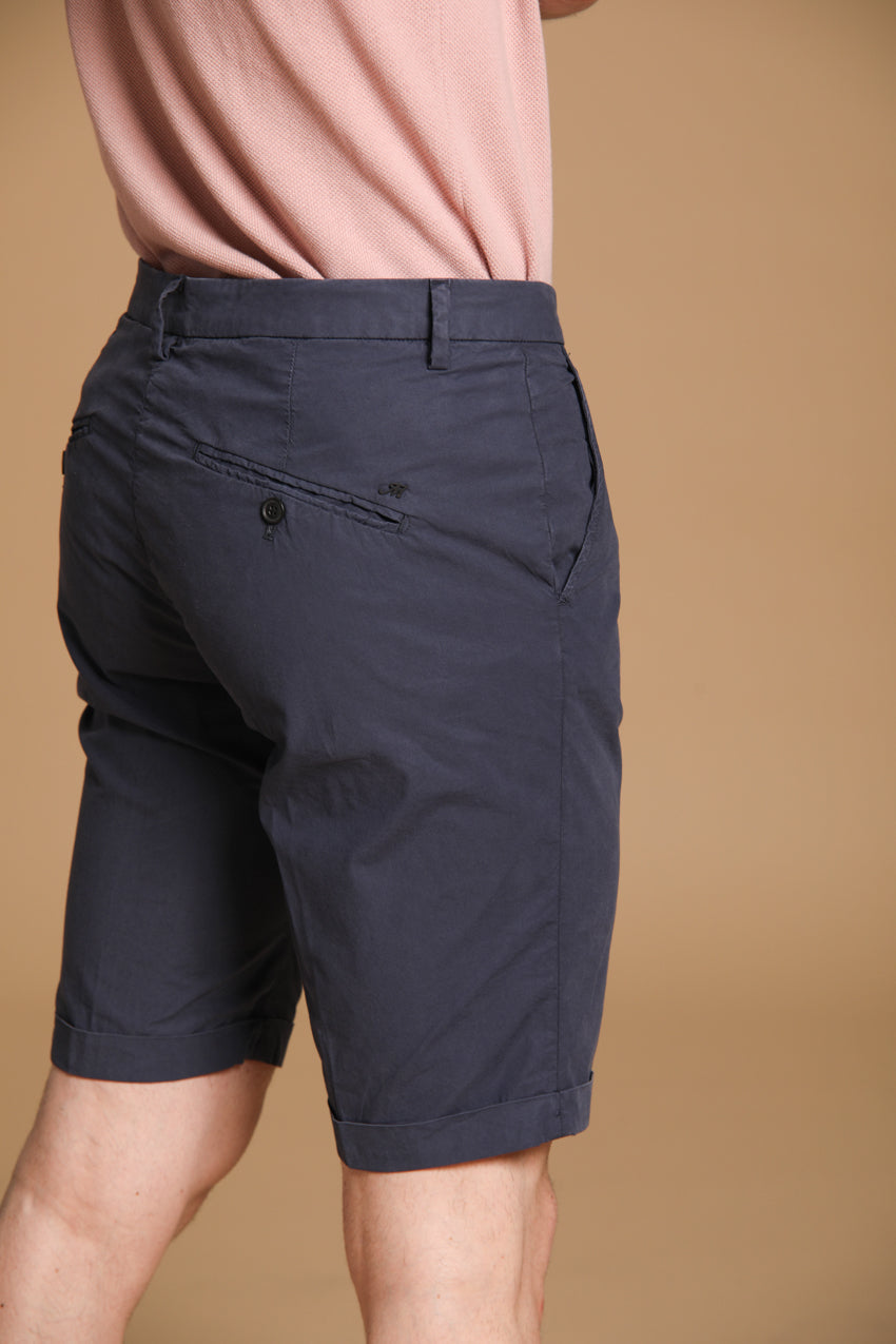 Osaka мъжки чино бермуди от лиосел и памук с карот фит