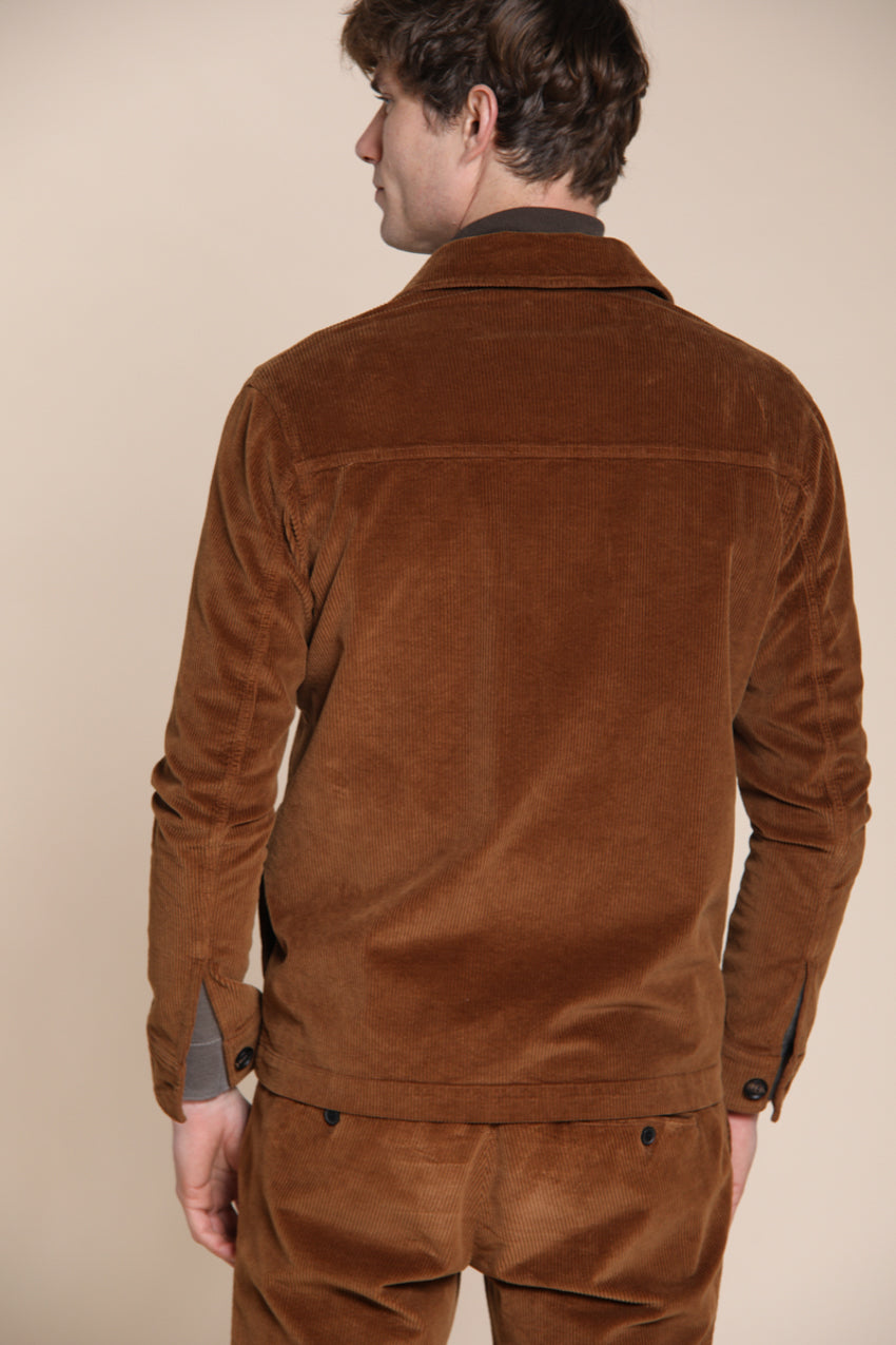 Foto 4 Steve overshirt uomo in velluto 500 righe