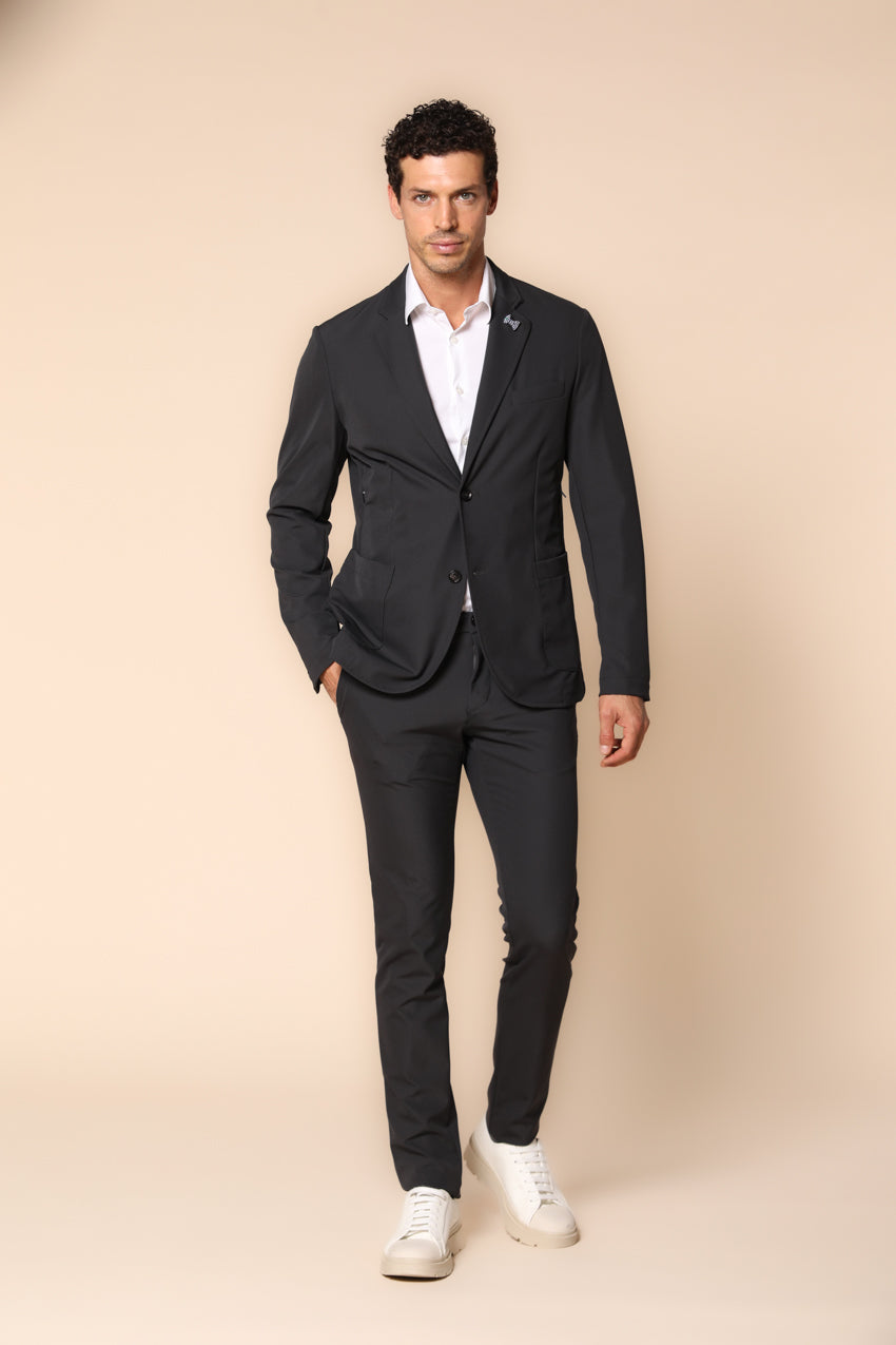 Foto 4 Da Vinci Tech Dynamic blazer uomo in jersey stretch