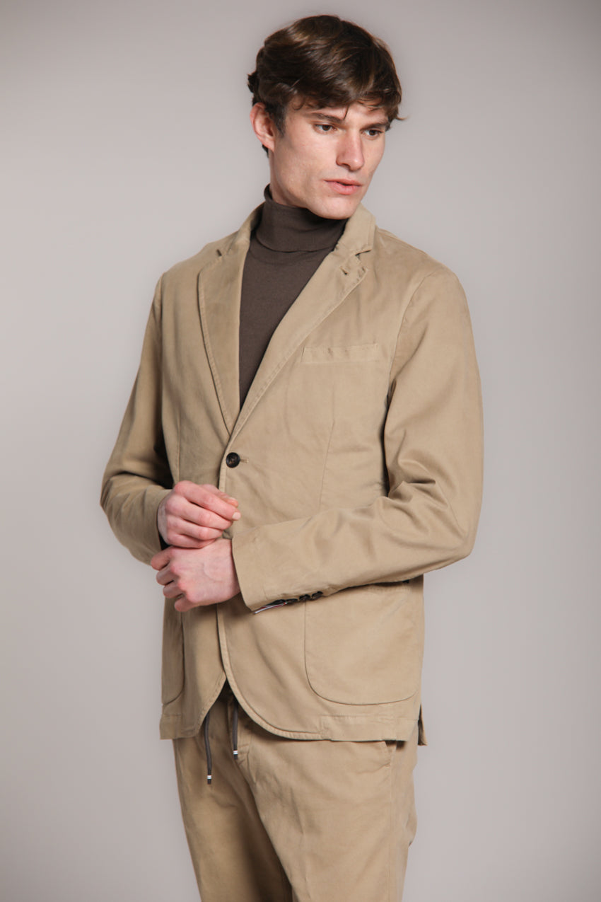 Foto 4 Da Vinci blazer uomo in gabardina stretch
