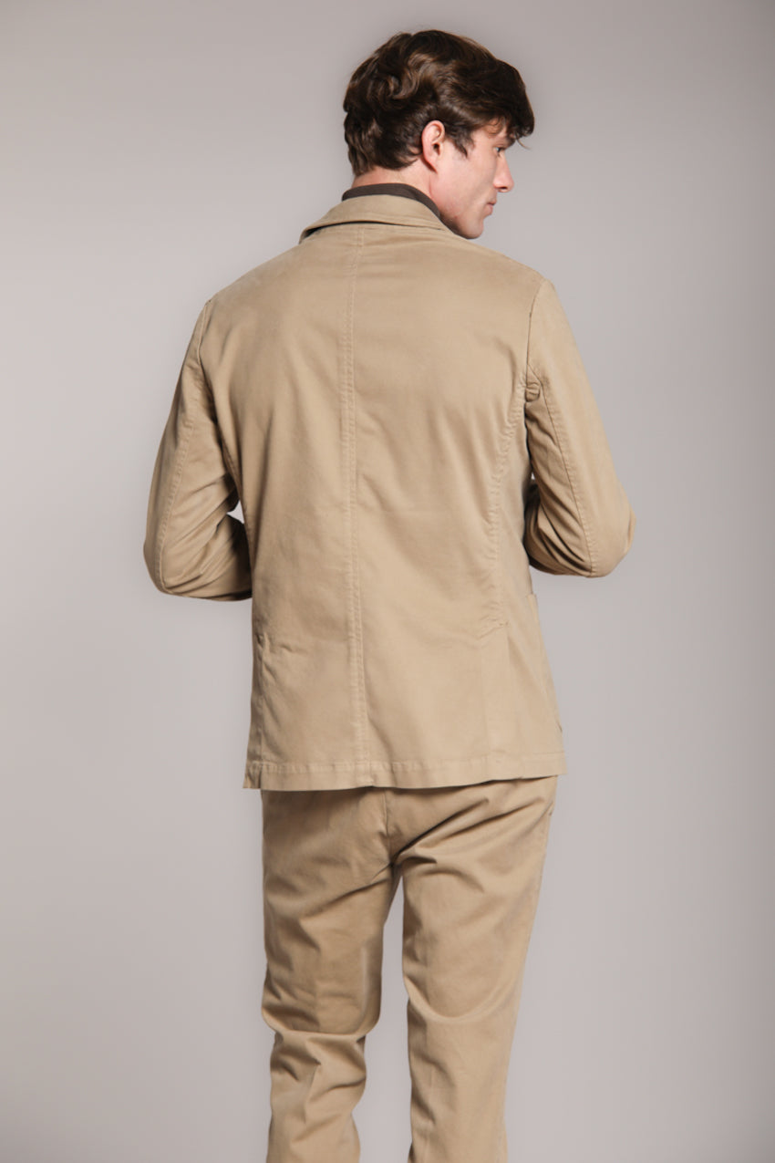 Foto 5 Da Vinci blazer uomo in gabardina stretch
