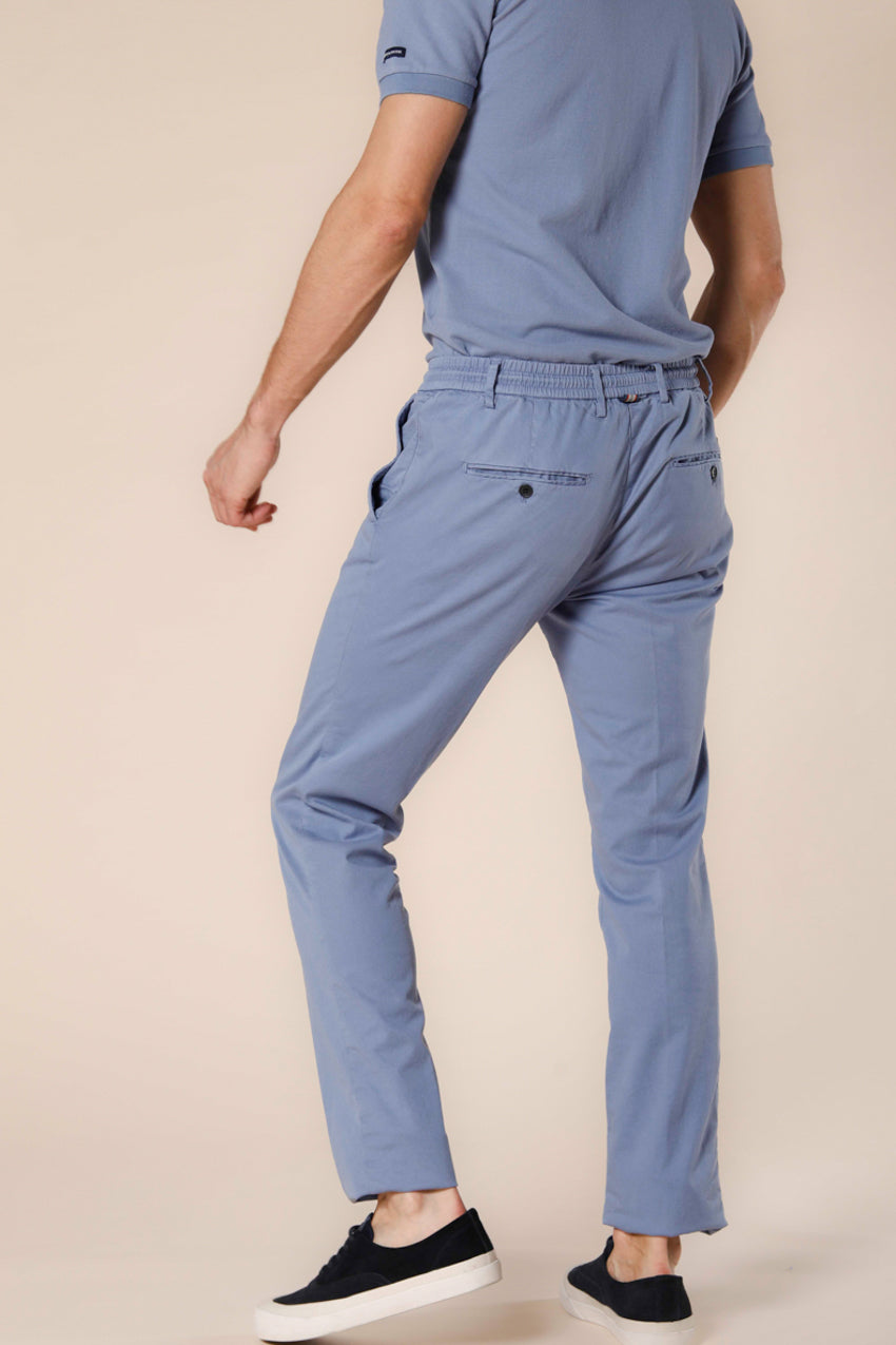 Milano Jogger мъжки чино джогър панталон от памук и лиосел, fit