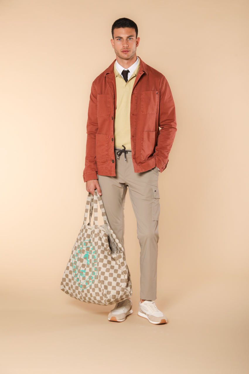 Chile Jogger мъжки карго панталон от технично джърси с екстра слим фит