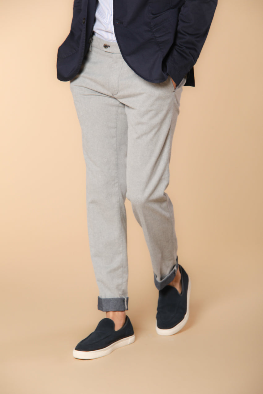 New York Sartoriale мъжки памучен панталон чино с покрито нишково боядисване regular fit