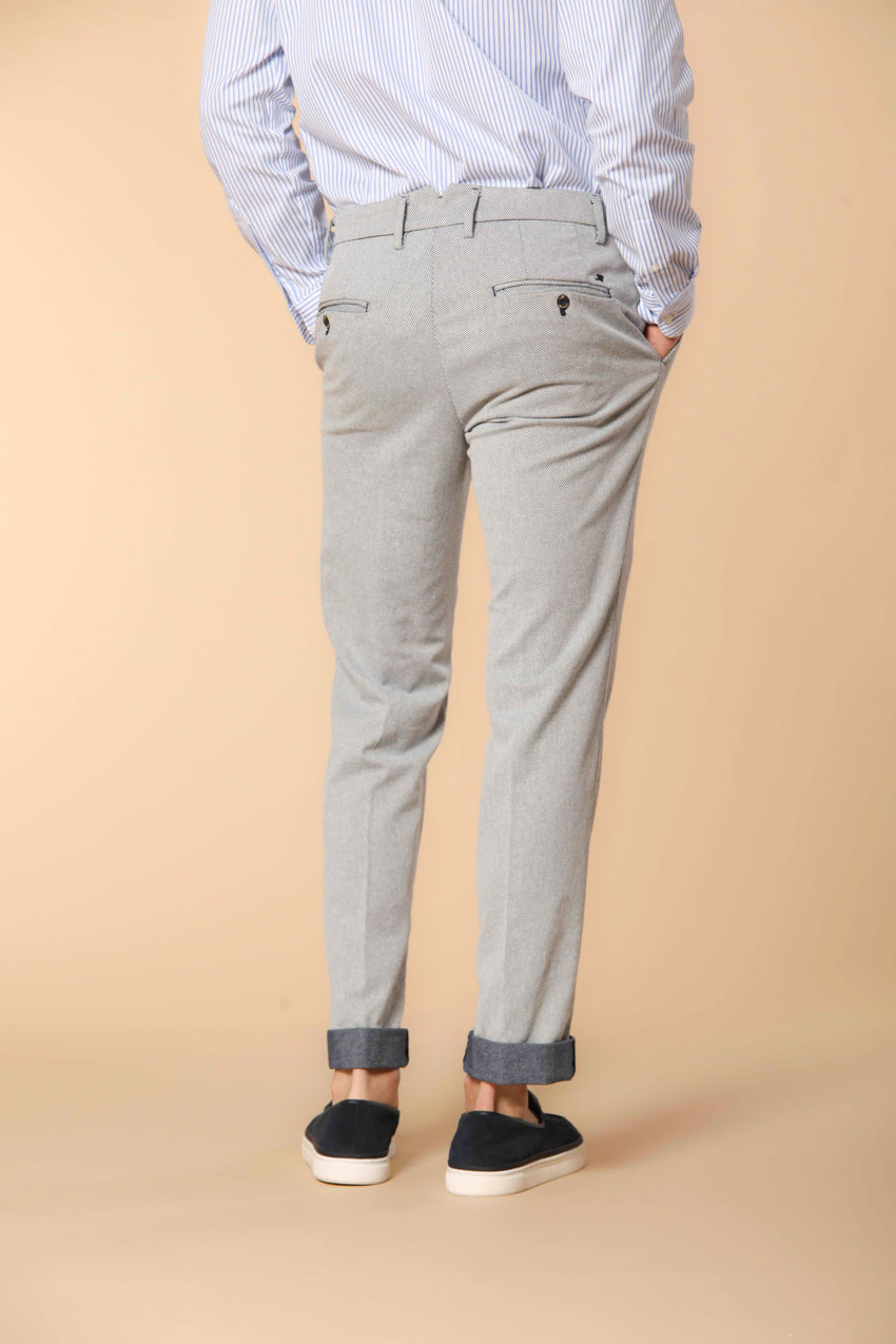 New York Sartoriale мъжки памучен панталон чино с покрито нишково боядисване regular fit