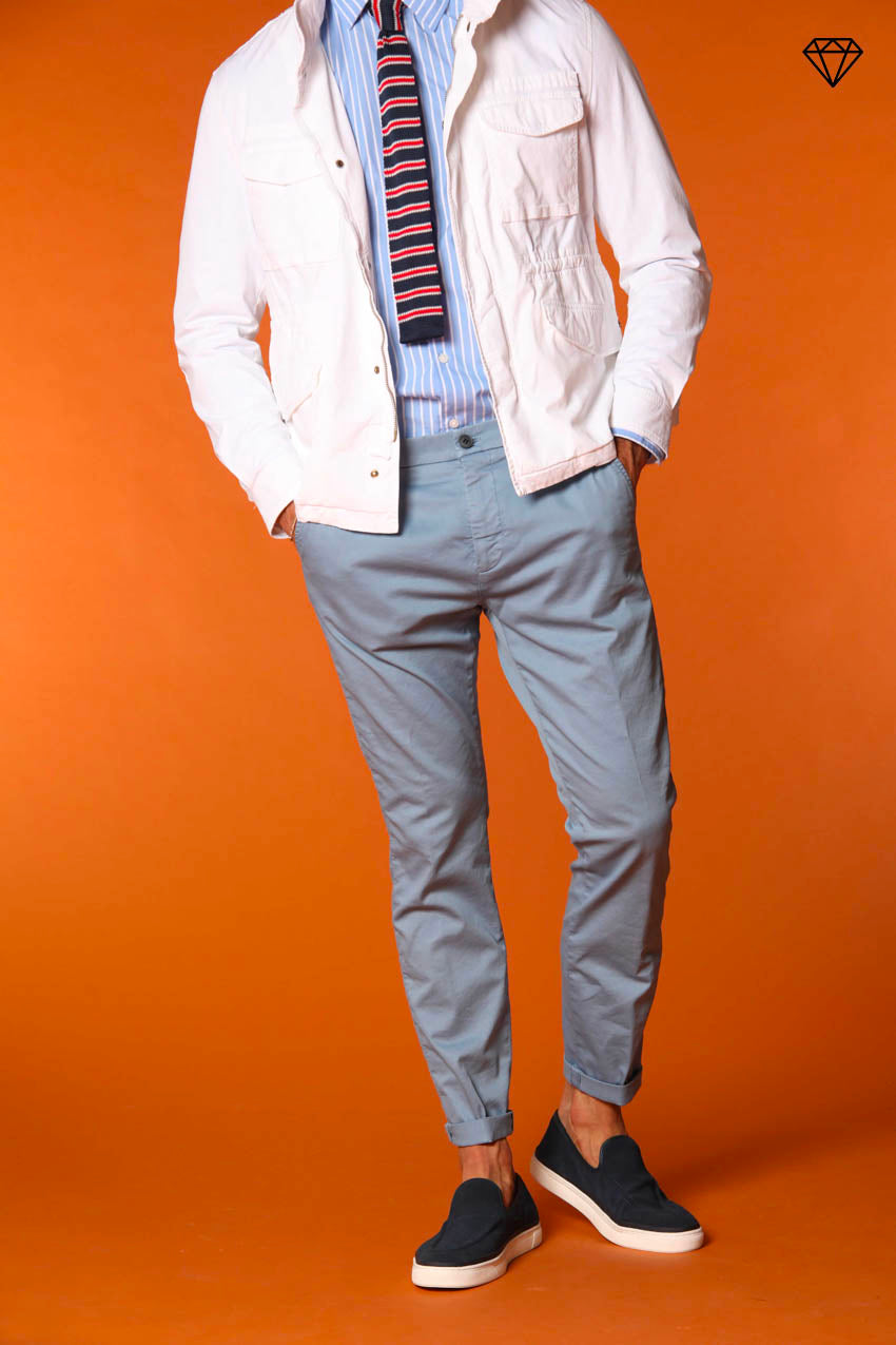 Osaka панталон чино мъже памук и тенсел керът фит ①