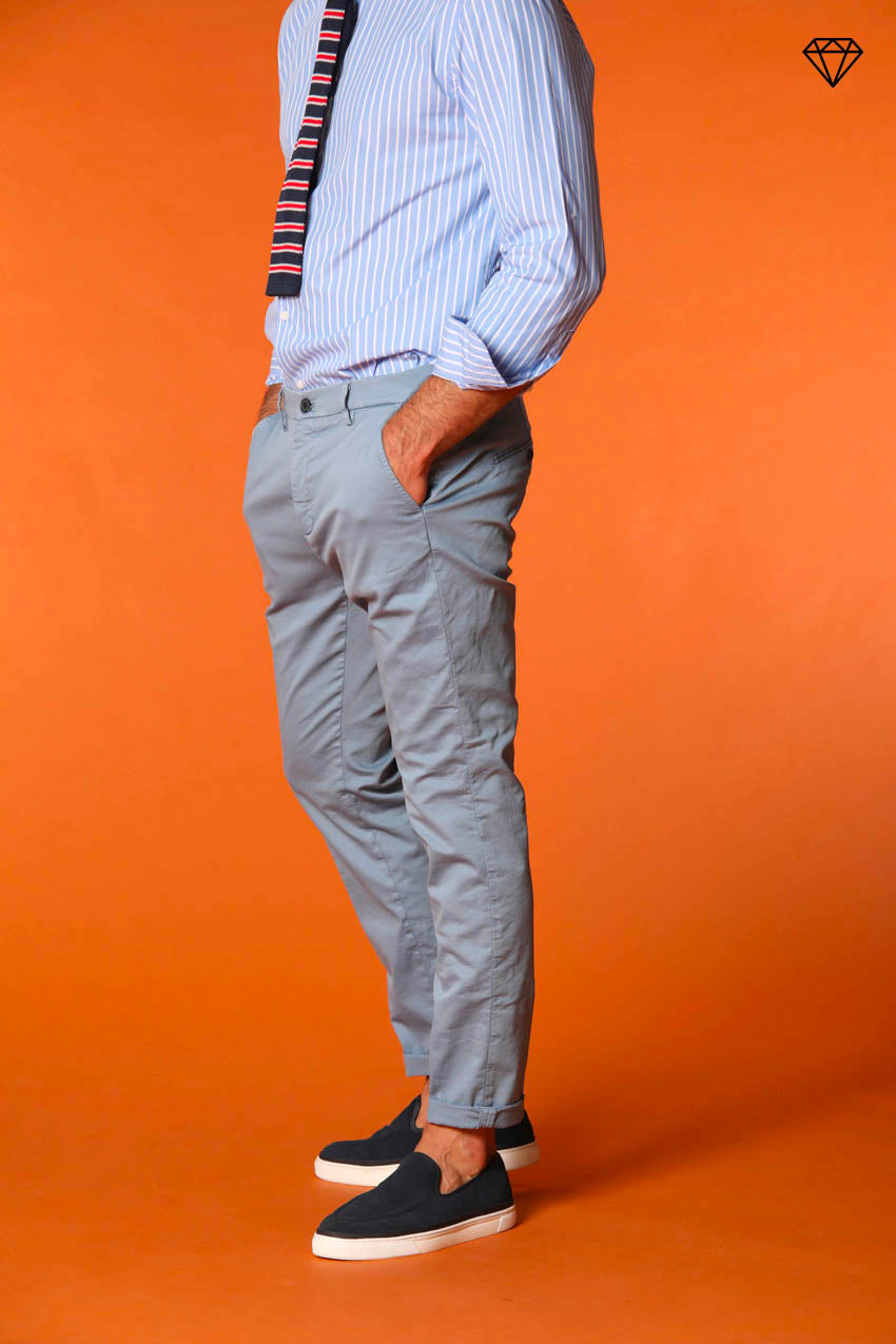 Osaka панталон чино мъже памук и тенсел керът фит ①