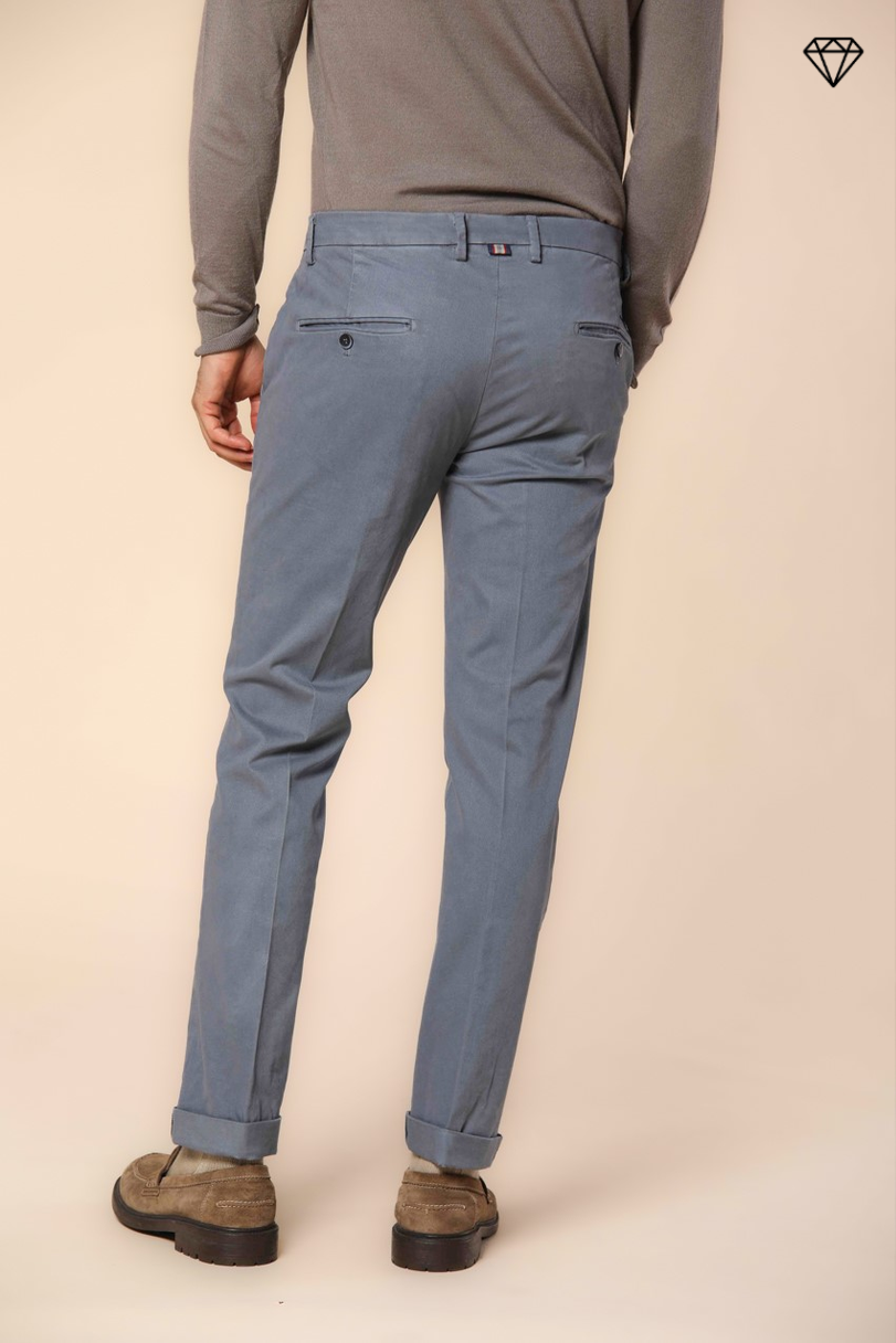 Torino Мъжки панталон от модал и памук, slim fit