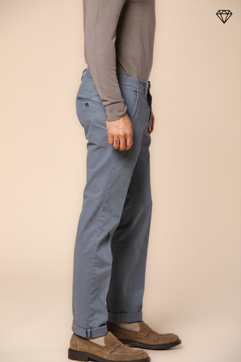Torino Мъжки панталон от модал и памук, slim fit