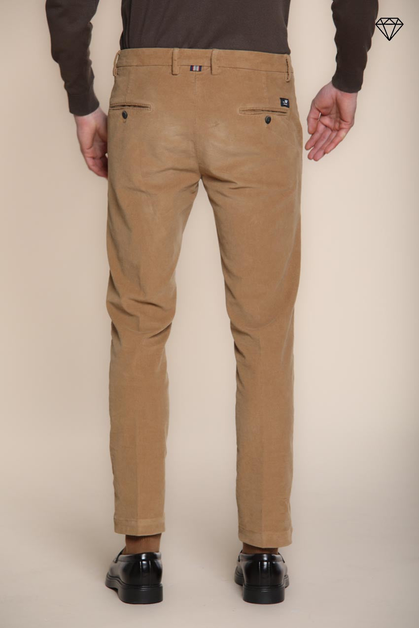 Foto 4 Torino pantalone chino uomo in velluto 1500 righe slim fit  ①