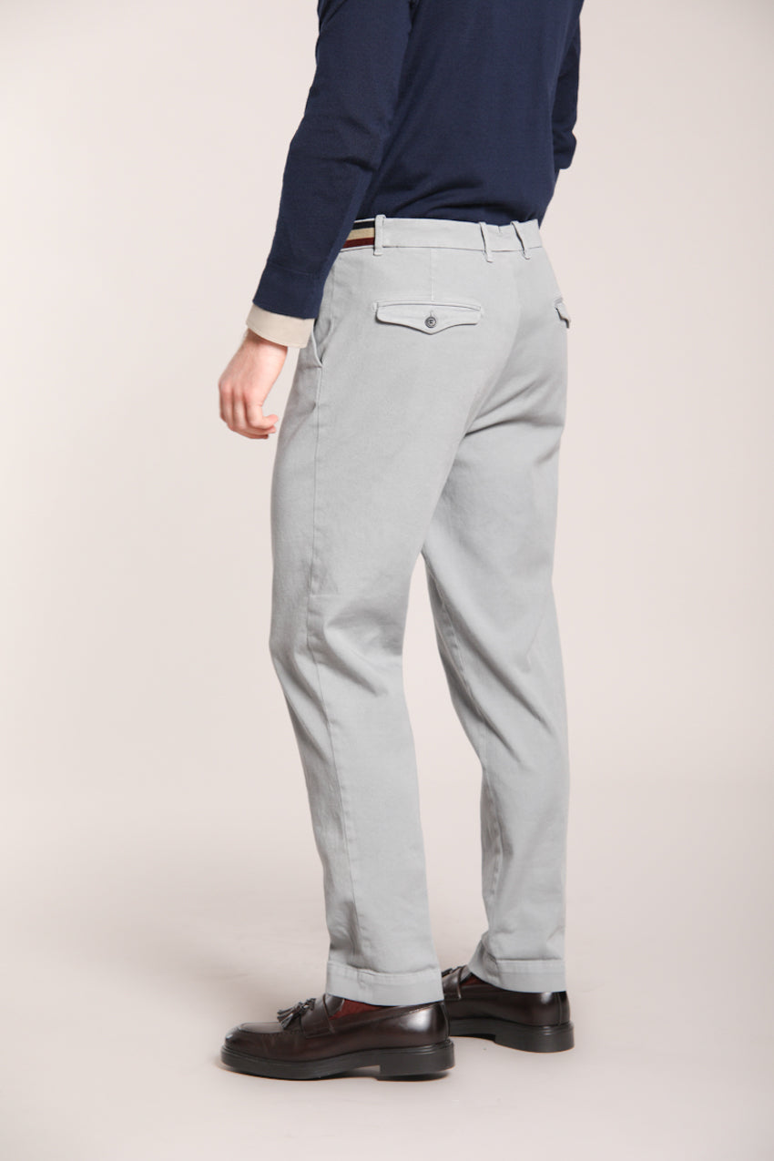 Foto 6 Pinces 22 Icon pantalone chino uomo in bul relaxed fit