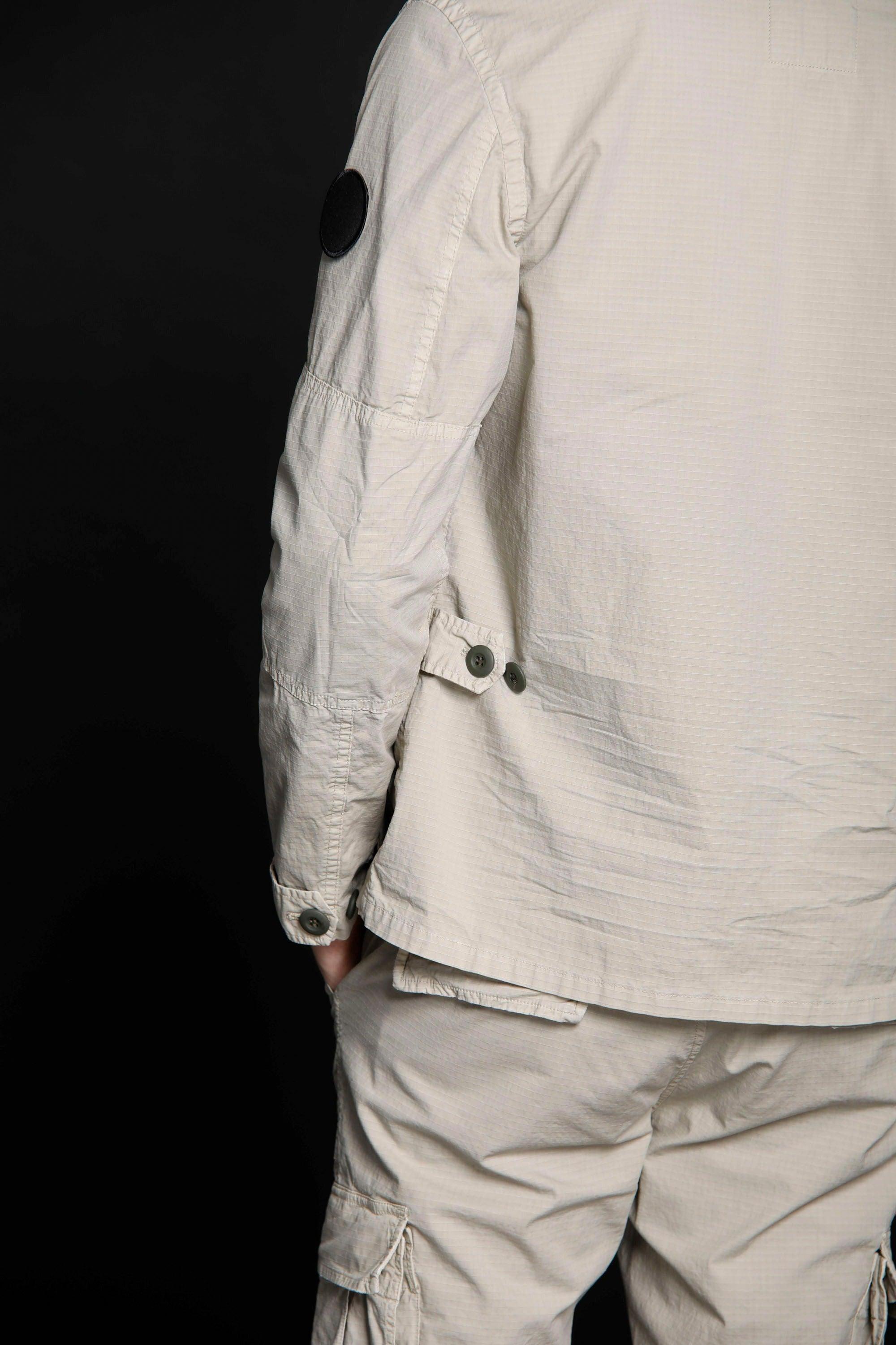 Flyshirt giacca camicia da uomo Logo edition in ripstop stretch - Mason's 
