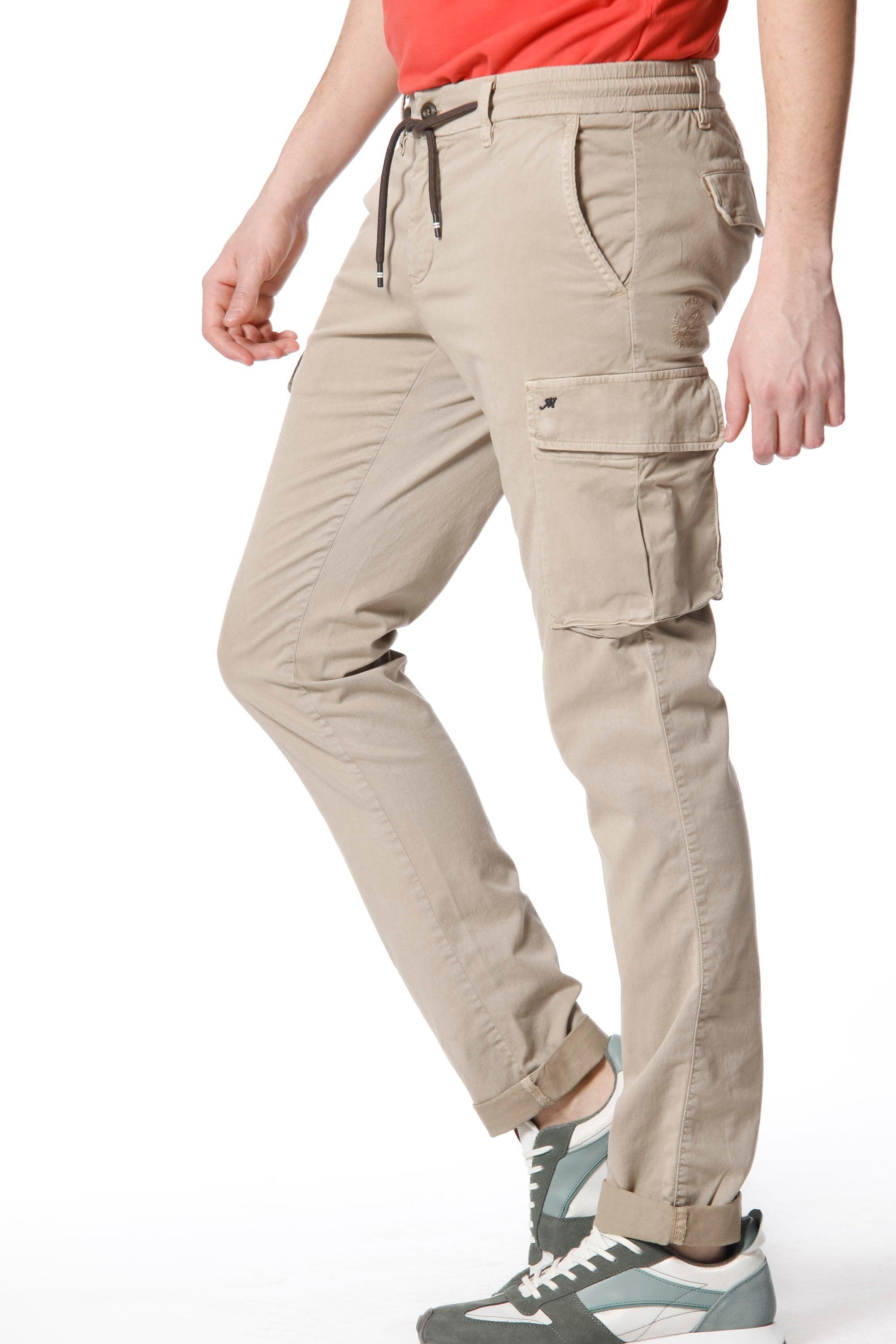 Chile Jogger pantalone cargo uomo in twill di cotone extra slim fit - Mason's 