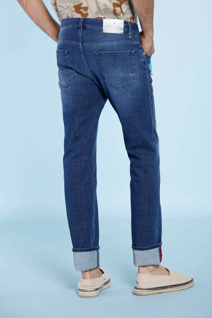 Мъжки сини дънкови панталони с 5 джоба Harris