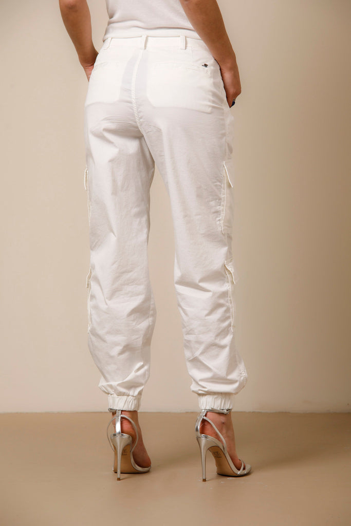 Дамски панталон Evita Cargo от лимитирана серия от памук и найлон, редовен ①