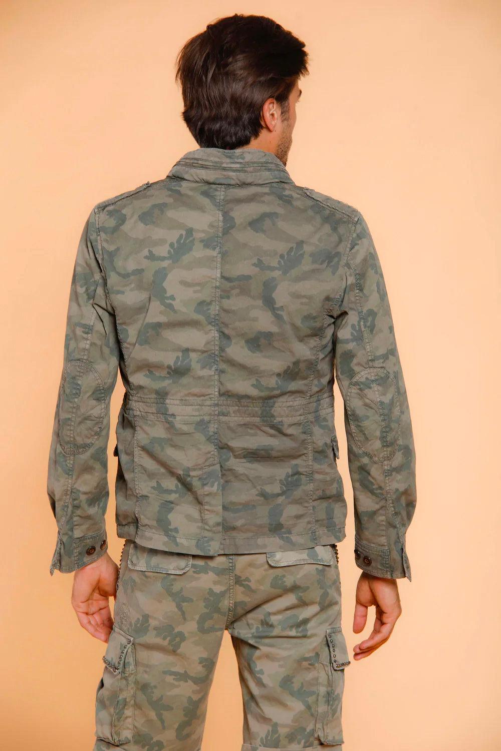 M74 Jacket field Jacket uomo in twill cotone stampa camouflage - Mason's 