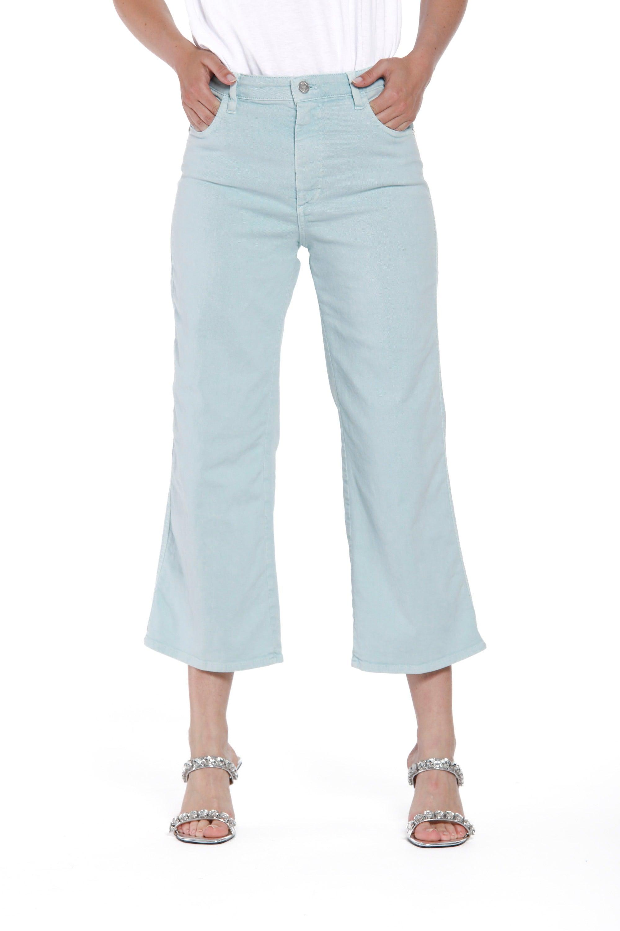 Samantha pantalone 5 tasche donna in bull denim cropped - Mason's 